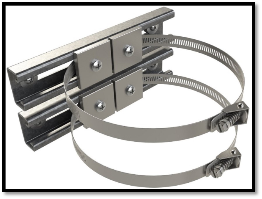 WIRELESS RS485 POLE MOUNT HARDWARE